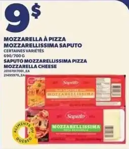 Provigo Saputo mozzarella à pizza offer