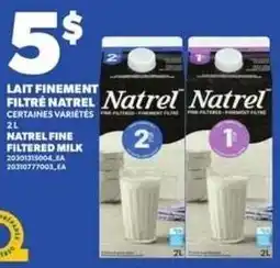 Provigo Natrel fine filtered milk offer