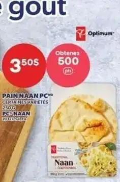 Provigo Optimum Naan offer