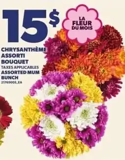 Provigo Chrysanthème assorti bouquet offer