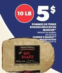 Provigo Farmers Market red potatoes offer
