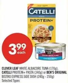 Shoppers Drug Mart Clover leaf white albacore tuna offer
