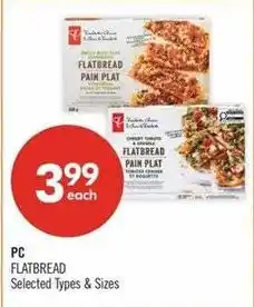 Shoppers Drug Mart PC flatbread offer