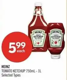 Shoppers Drug Mart Heinz tomato ketchup offer