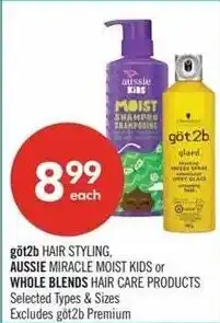 Shoppers Drug Mart got2b hair styling offer