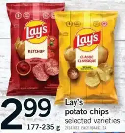 Fortinos Lay's potato chips offer