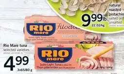 Fortinos Rio Mare solid light tuna in olive oil offer