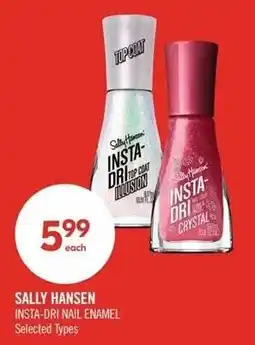 Shoppers Drug Mart Sally Hansen insta-dri nail enamel offer