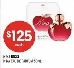 Shoppers Drug Mart Nina Ricci Nina Eau de Parfum offer