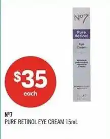 Shoppers Drug Mart N7 pure retinol eye cream offer