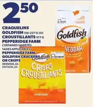 Goldfish Crisps Croissantlants