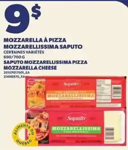 Provigo Saputo mozzarella à pizza offer
