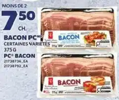 Provigo PC bacon offer