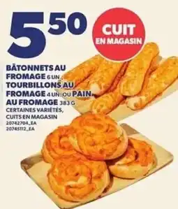Provigo Batonnets au fromage et tourbillons au fromage offer