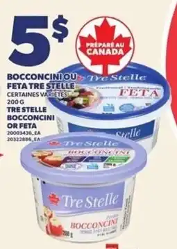 Provigo Tre Stelle boconcini or feta offer