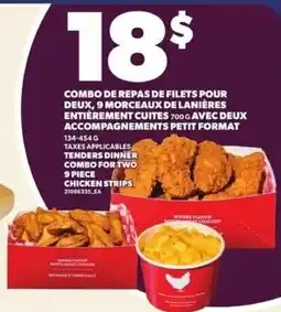 Provigo Wendy's tenders dinner offer