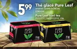 Provigo Pure Leaf iced tea offer