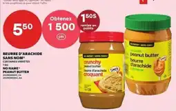 Provigo No Name peanut butter offer