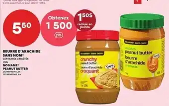 Provigo No Name peanut butter offer