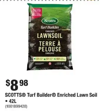 Scotts turf builder enriched lawn soil
