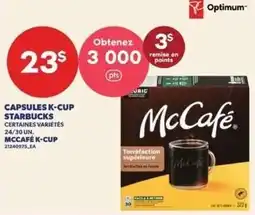 Provigo McCafé K-Cup offer