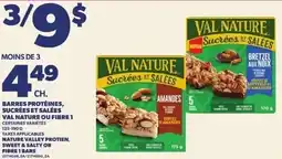 Provigo Val Nature protein bars sweet and salty offer