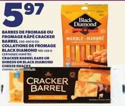 Provigo Black Diamond marble cheese snacks offer