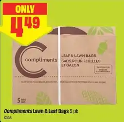 FreshCo Compliments Lawn & Leaf Bags offer