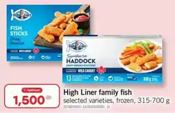 Fortinos High Liner family fish offer