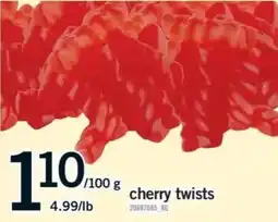 Fortinos cherry twists offer