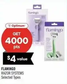 Shoppers Drug Mart Flamingo razor systems offer