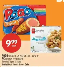 Shoppers Drug Mart Pogo wieners on a stick offer