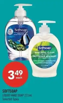Shoppers Drug Mart Softsoap liquid hand soap offer