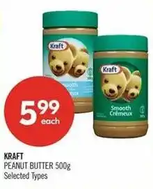 Shoppers Drug Mart Kraft peanut butter offer