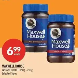 Shoppers Drug Mart Maxwell House instant coffee offer