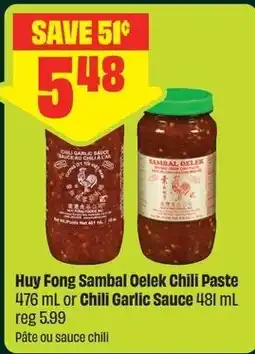 FreshCo Huy Fong Sambal Oelek Chili Paste offer