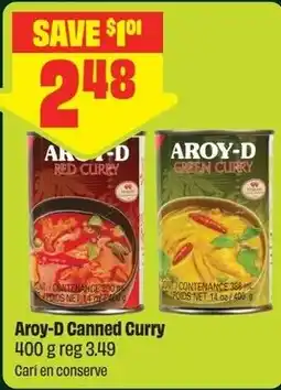 FreshCo Aroy-D Canned Curry offer