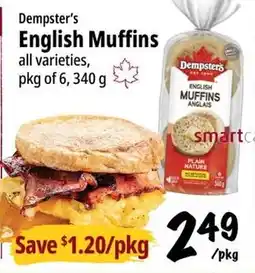 Farm Boy Dempster's English Muffins offer