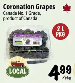 Farm Boy Coronation Grapes offer