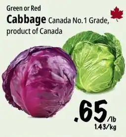 Farm Boy Cabbage offer