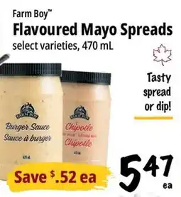 Farm Boy Farm Boy flavoured mayo spreads offer