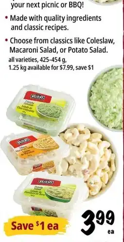 Farm Boy Resers salad offer