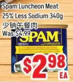 FreshLand Supermarket Spam luncheon meat offer