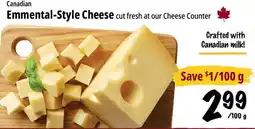 Farm Boy Canadian Emmental-Style Cheese offer