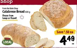 Farm Boy Calabrese Bread offer