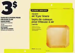 Provigo No Name air fryer liners offer