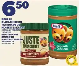 Provigo Kraft peanut butter or hazelnut spread offer