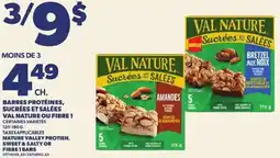 Provigo Val Nature protein bars sweet & salty offer