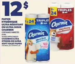 Provigo Charmin ultra soft toilet paper offer