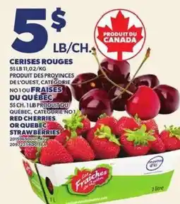 Provigo Les Fraiches strawberries offer